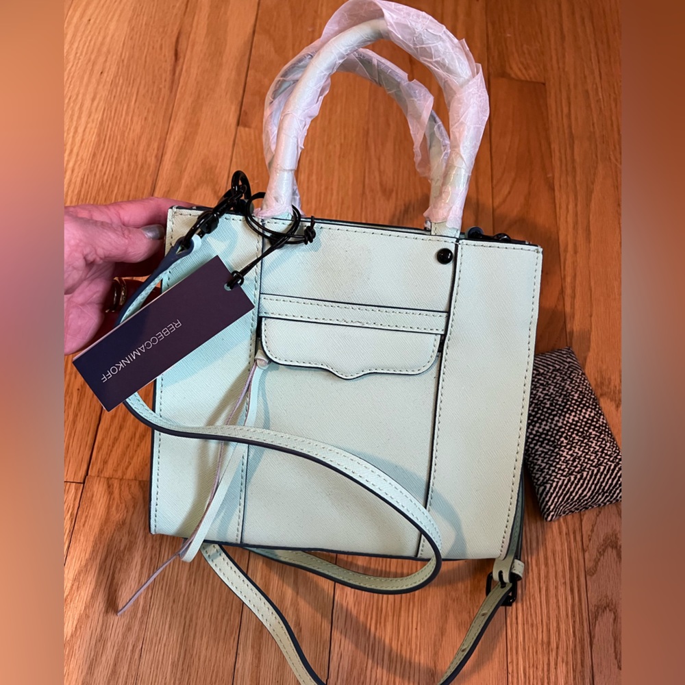 NWT- Rebecca Minkoff Purse with Top Handle and detachable crossbody strap